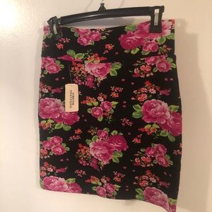 Forever21 Floral mini skirt